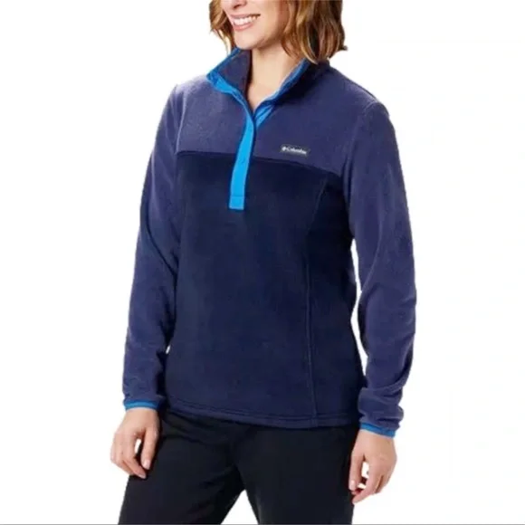 Columbia Women's Benton Springs™ 1/2 Snap Fleece Pullover Sz S - Picture 1 of 12